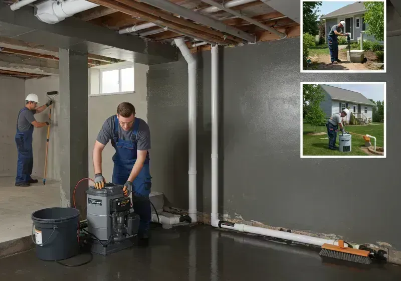 Basement Waterproofing and Flood Prevention process in Lacon, IL